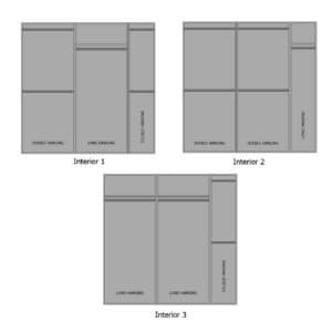 Wardrobe interiors