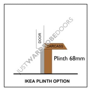 Ikea Hack Luxury Wardrobe Plinth 68mm