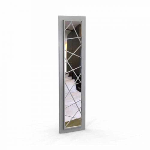 The Crackle Fret Mirror Wardrobe Door Design