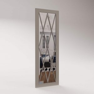 Harlequinn Sliding Wardrobe Door - Luxury British Handmade sliding wardrobe doors
